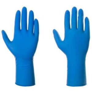 Blue Nitrile Disposable Gloves